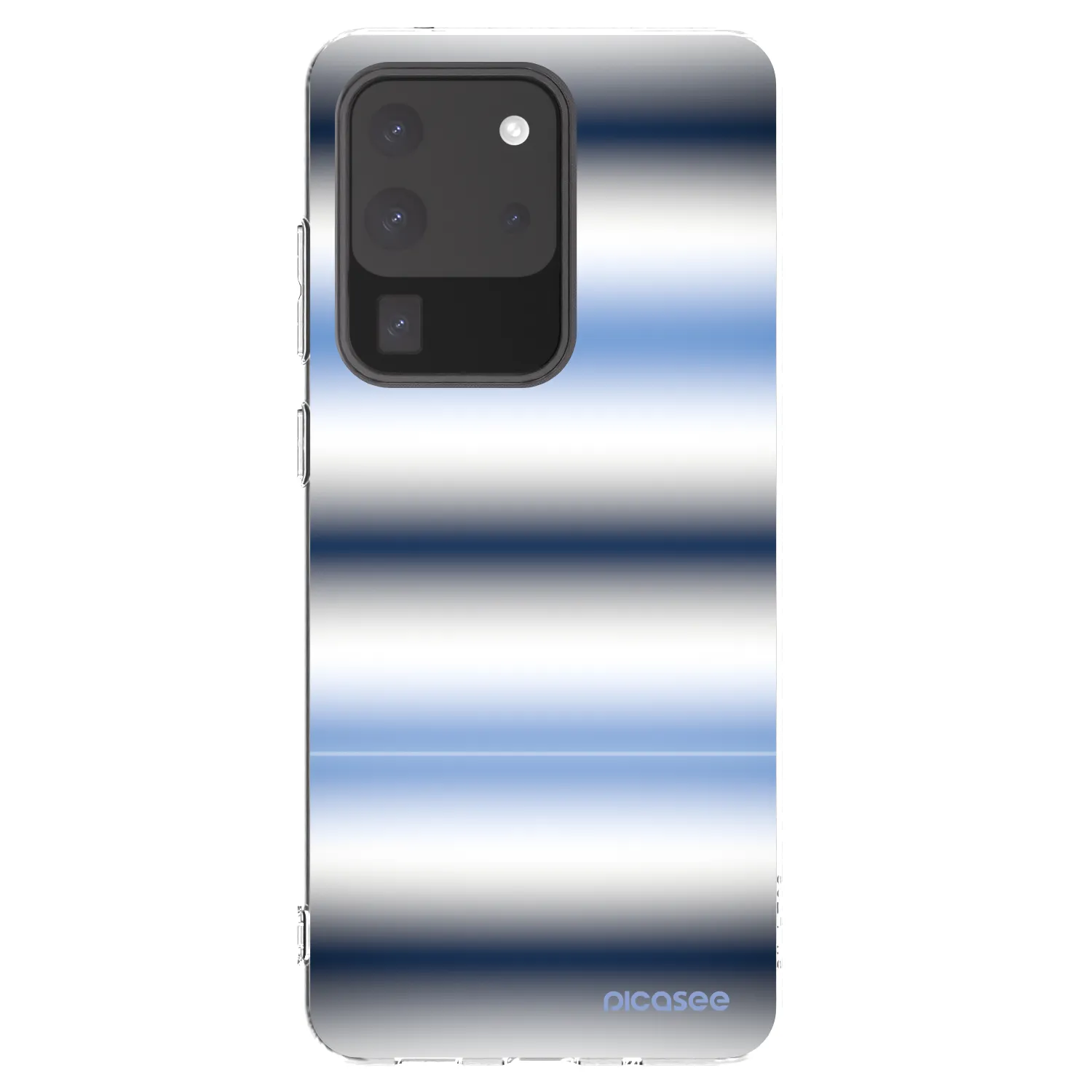 Picasee silikonska prozirna maskica za Samsung Galaxy S20 Ultra 5G G988F - Static Lines