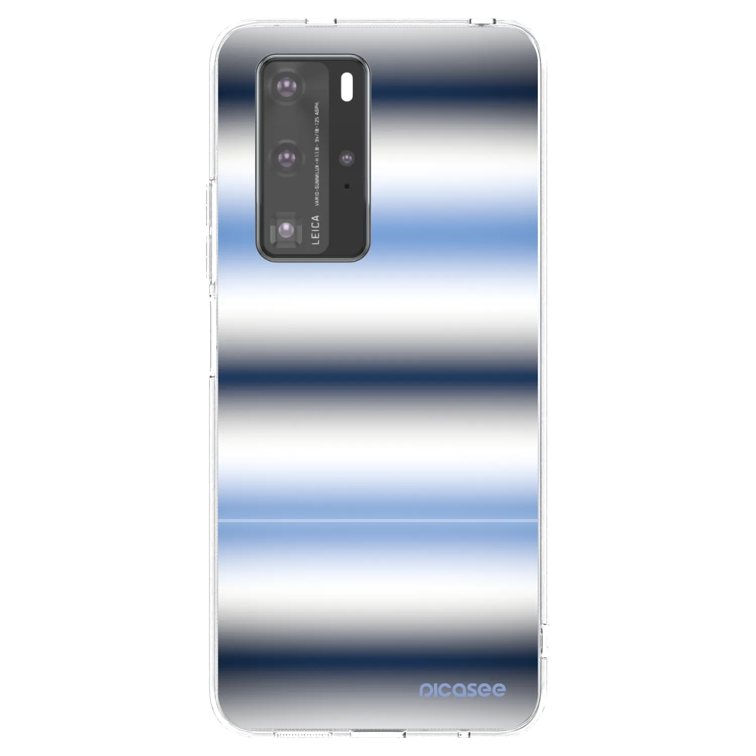 Picasee silikonska prozirna maskica za Huawei P40 Pro - Static Lines