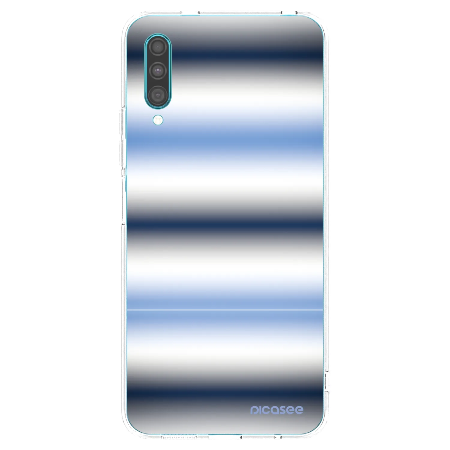 Picasee silikonska prozirna maskica za Samsung Galaxy A30s A307F - Static Lines