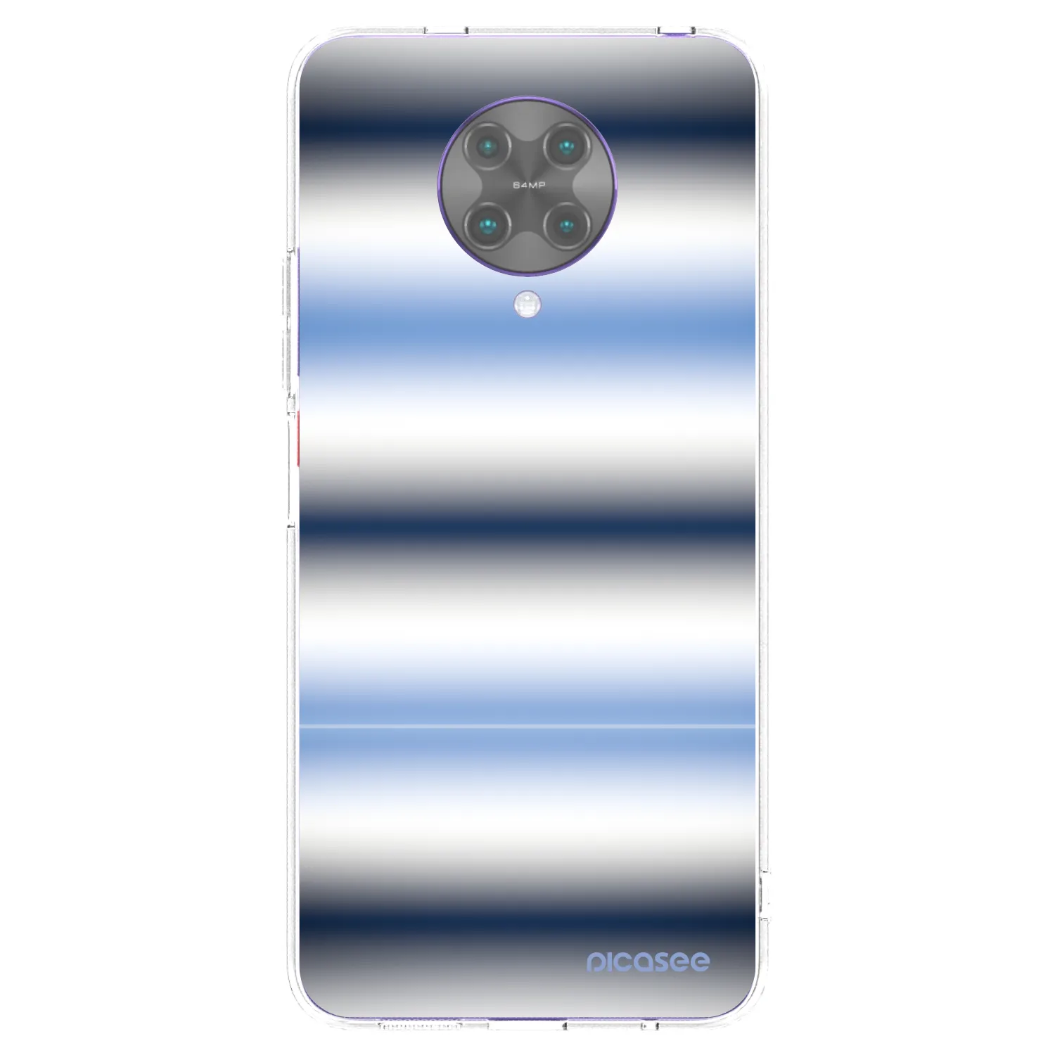 Picasee silikonska prozirna maskica za Xiaomi Poco F2 Pro - Static Lines