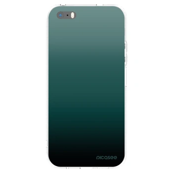 Picasee silikonska prozirna maskica za Apple iPhone 5/5S/SE - Verdant Fade