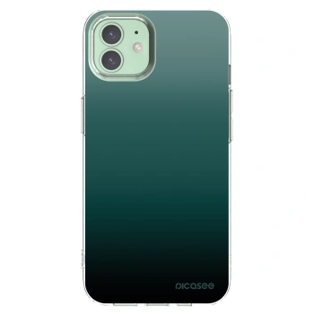Picasee silikonska prozirna maskica za Apple iPhone 12 - Verdant Fade