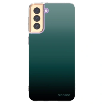 Picasee silikonska prozirna maskica za Samsung Galaxy S21+ 5G G996F - Verdant Fade