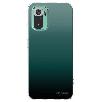 Picasee silikonska prozirna maskica za Xiaomi Redmi Note 10 Pro - Verdant Fade