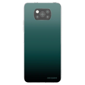 Picasee crna silikonska maskica za Xiaomi Poco X3 Pro - Verdant Fade