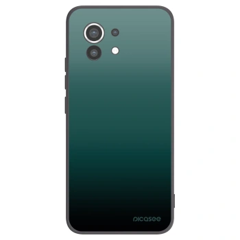 Picasee crna silikonska maskica za Xiaomi Mi 11 - Verdant Fade