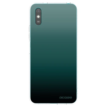 Picasee silikonska prozirna maskica za Xiaomi Redmi 9AT - Verdant Fade