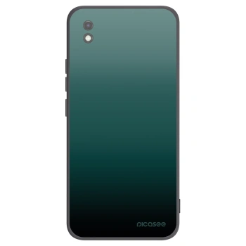 Picasee crna silikonska maskica za Xiaomi Redmi 9AT - Verdant Fade