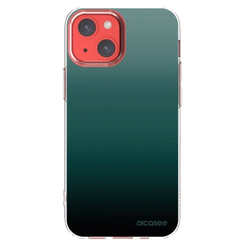 Picasee silikonska prozirna maskica za Apple iPhone 13 mini - Verdant Fade