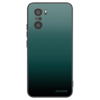 Picasee crna silikonska maskica za Xiaomi Poco F3 - Verdant Fade