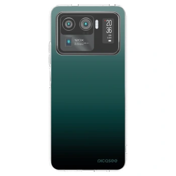 Picasee silikonska prozirna maskica za Xiaomi Mi 11 Ultra - Verdant Fade