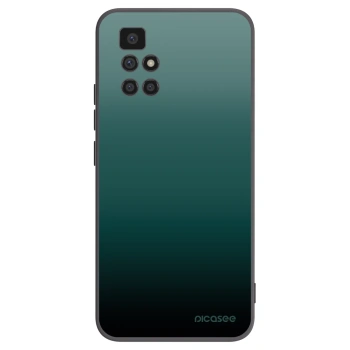 Picasee crna silikonska maskica za Xiaomi Redmi 10 - Verdant Fade