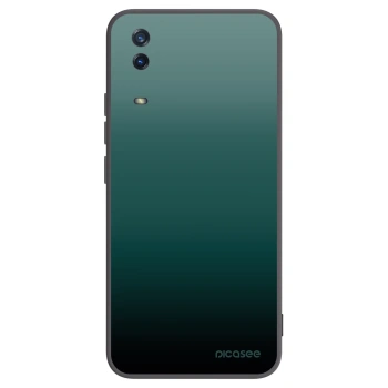 Picasee crna silikonska maskica za Vivo Y11s - Verdant Fade