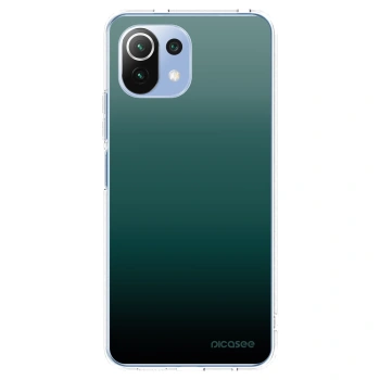 Picasee silikonska prozirna maskica za Xiaomi 11 Lite 5G NE - Verdant Fade