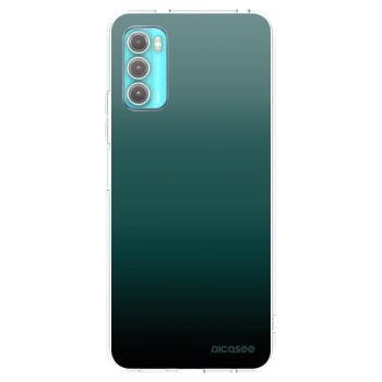 Picasee silikonska prozirna maskica za Motorola Moto G60 - Verdant Fade