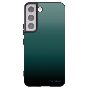 Picasee crna silikonska maskica za Samsung Galaxy S22 5G - Verdant Fade