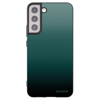 Picasee crna silikonska maskica za Samsung Galaxy S22+ 5G - Verdant Fade