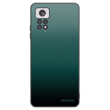 Picasee crna silikonska maskica za Xiaomi Redmi Note 11 - Verdant Fade