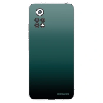 Picasee silikonska prozirna maskica za Xiaomi Poco X4 Pro 5G - Verdant Fade
