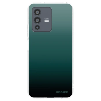 Picasee silikonska prozirna maskica za Vivo V23 5G - Verdant Fade
