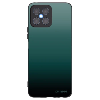 Picasee crna silikonska maskica za Honor X8 4G - Verdant Fade