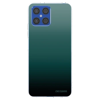 Picasee silikonska prozirna maskica za Honor X8 4G - Verdant Fade