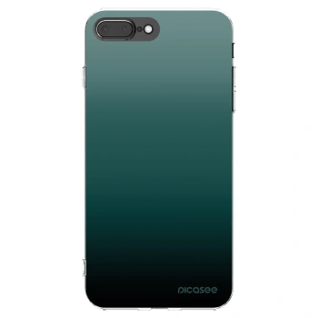 Picasee silikonska prozirna maskica za Apple iPhone 8 Plus - Verdant Fade