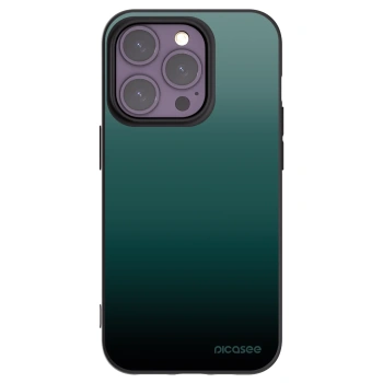 Picasee crna silikonska maskica za Apple iPhone 14 Pro - Verdant Fade