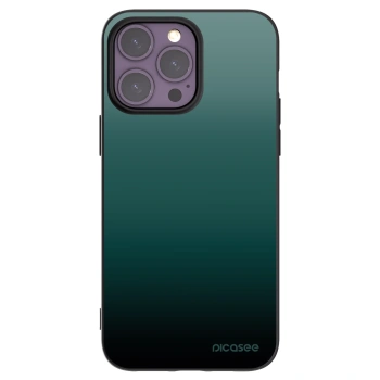 Picasee crna silikonska maskica za Apple iPhone 14 Pro Max - Verdant Fade