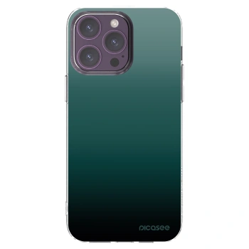 Picasee silikonska prozirna maskica za Apple iPhone 14 Pro Max - Verdant Fade