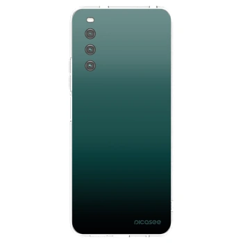 Picasee silikonska prozirna maskica za Sony Xperia 10 IV 5G - Verdant Fade