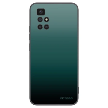 Picasee crna silikonska maskica za Xiaomi Redmi 10 (2022) - Verdant Fade