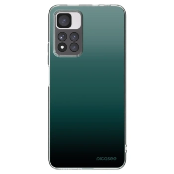 Picasee silikonska prozirna maskica za Xiaomi Redmi Note 11 Pro+ 5G - Verdant Fade