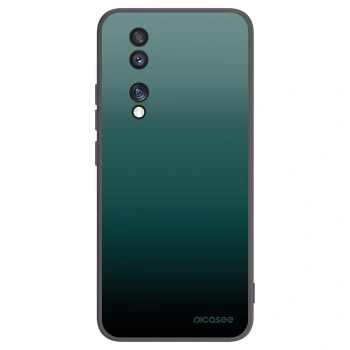 Picasee crna silikonska maskica za Honor 70 - Verdant Fade