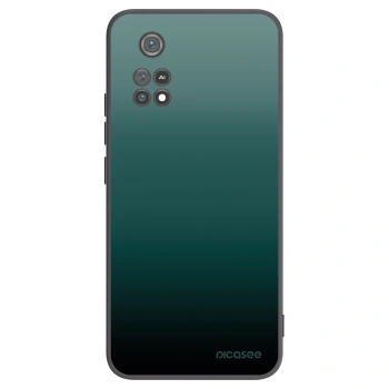 Picasee crna silikonska maskica za Xiaomi Poco M4 Pro - Verdant Fade