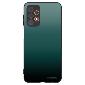 Picasee crna silikonska maskica za Samsung Galaxy A23 A236B 5G - Verdant Fade