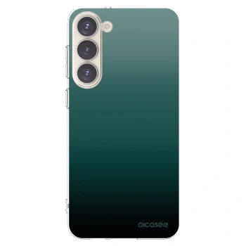 Picasee silikonska prozirna maskica za Samsung Galaxy S23+ 5G - Verdant Fade