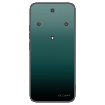 Picasee crna silikonska maskica za Honor Magic5 Lite 5G - Verdant Fade