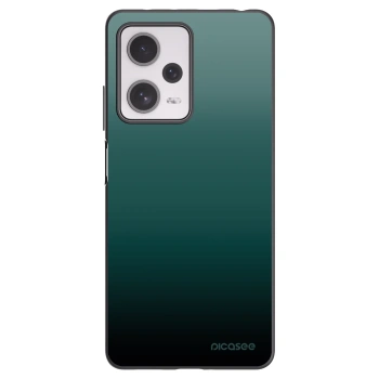 Picasee crna silikonska maskica za Xiaomi Redmi Note 12 Pro+ 5G - Verdant Fade