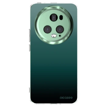 Picasee silikonska prozirna maskica za Honor Magic5 Pro - Verdant Fade