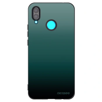 Picasee crna silikonska maskica za Huawei Nova 3 - Verdant Fade