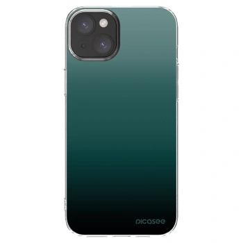Picasee silikonska prozirna maskica za Apple iPhone 15 Plus - Verdant Fade