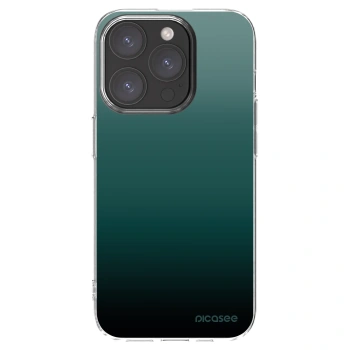 Picasee silikonska prozirna maskica za Apple iPhone 15 Pro - Verdant Fade