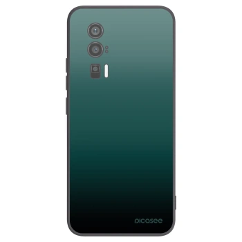 Picasee crna silikonska maskica za Xiaomi Poco F5 Pro 5G - Verdant Fade