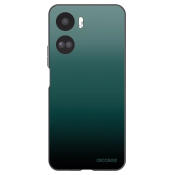 Picasee crna silikonska maskica za Honor 90 Lite 5G - Verdant Fade
