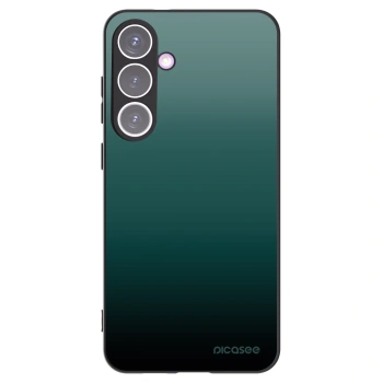 Picasee crna silikonska maskica za Samsung Galaxy S24+ S926B 5G - Verdant Fade