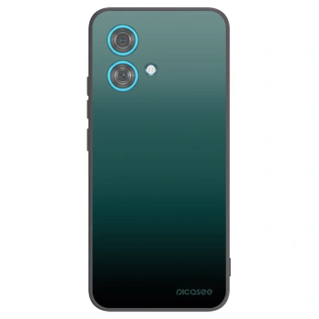 Picasee crna silikonska maskica za Motorola Edge 40 Neo - Verdant Fade