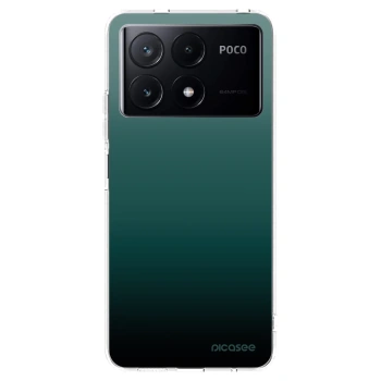 Picasee silikonska prozirna maskica za Xiaomi Poco X6 Pro - Verdant Fade