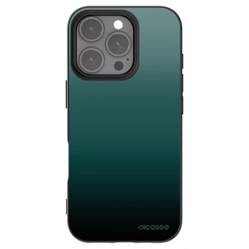 Picasee crna silikonska maskica za Apple iPhone 16 Pro - Verdant Fade