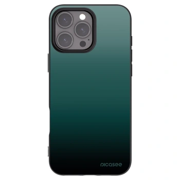 Picasee crna silikonska maskica za Apple iPhone 16 Pro Max - Verdant Fade